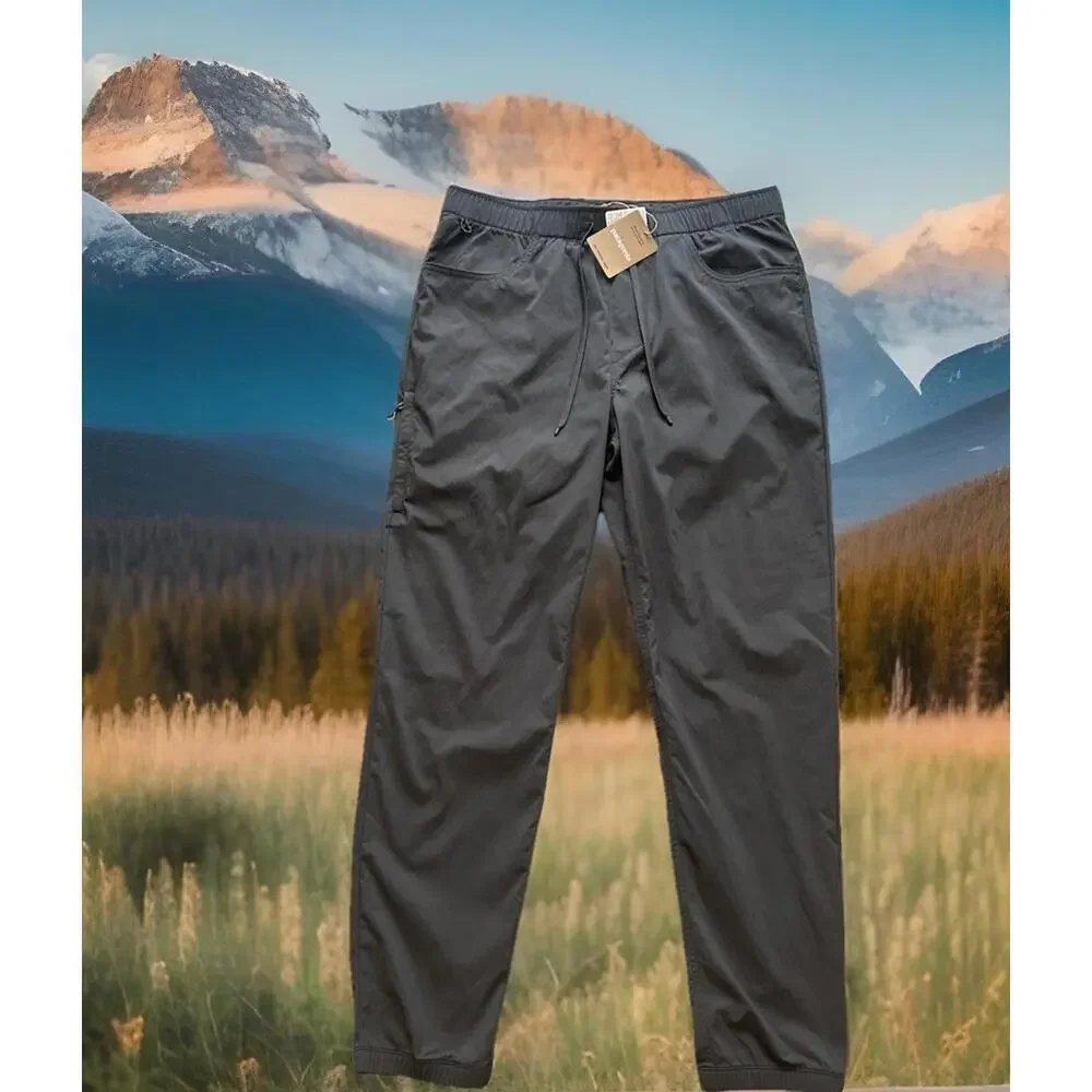 $119 Patagonia Men’s Quandary Jogger Pants Forge Grey Size M 55796 Hiking Travel